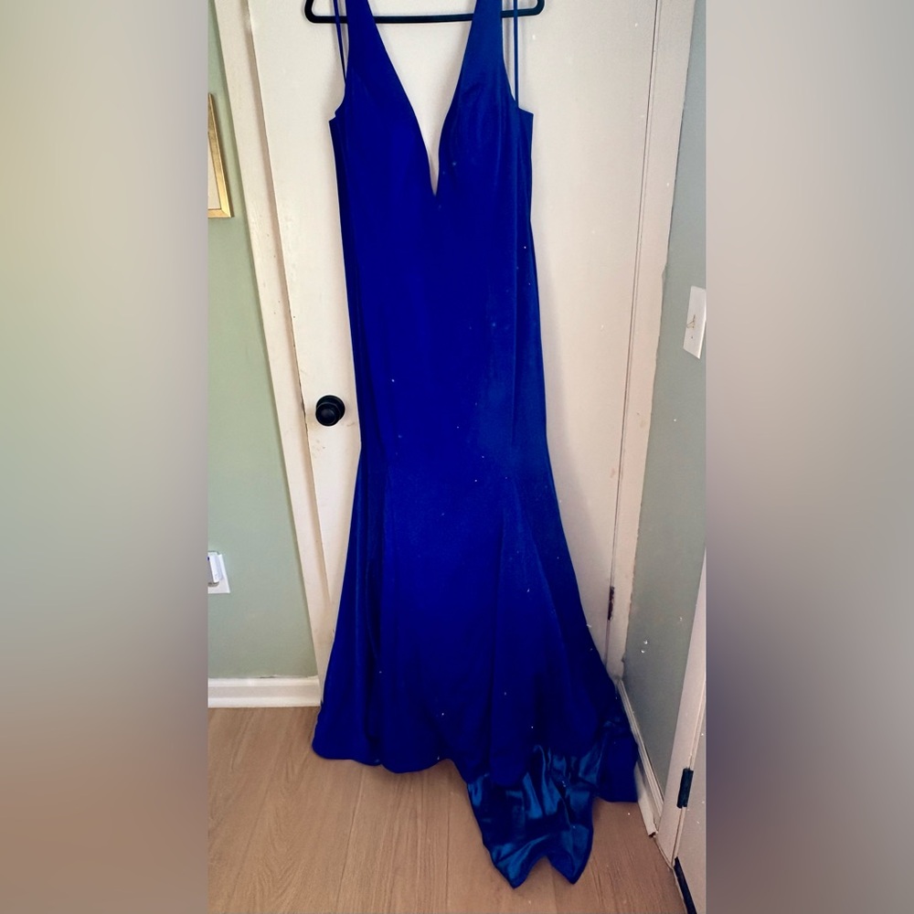 Royal Blue Evening Gown